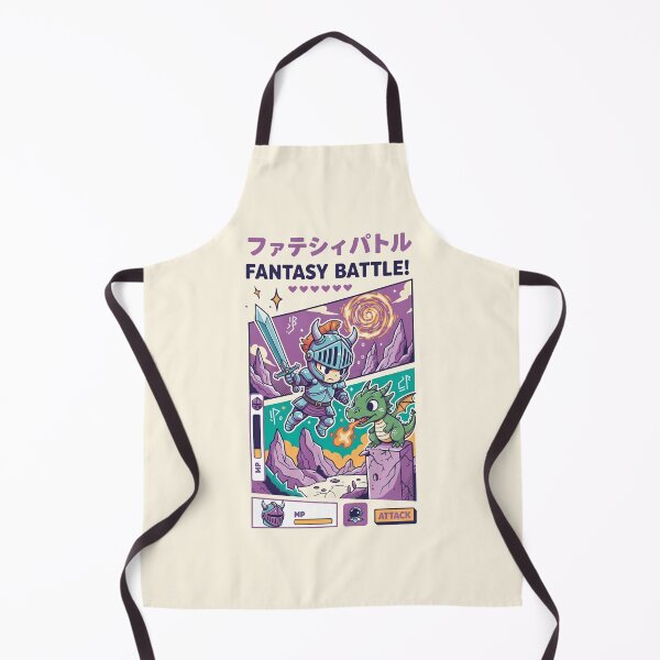 Item preview, Fantasy Battle Chibi Knight vs. Cute Dragon Retro Game designed and sold by AwesomeBeyondLimits.