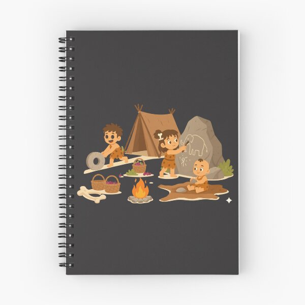 Item preview, Little Caveman Adventures, Stone Age Kids at Play, Tiny Tribe Adventures, Caveman Kids Learning Skills designed and sold by GDbanners.