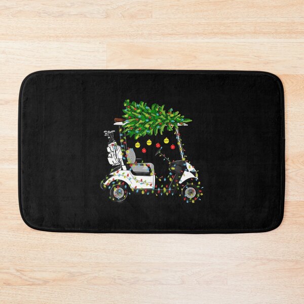 Item preview, Golf Cart Christmas Tree Lights Xmas Sport Golfer Golfing designed and sold by CaraRuth.