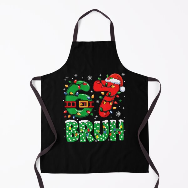 Item preview, 67 Six Seven Bruh Funny Christmas 6 7 Meme designed and sold by JEFDodsonArt.