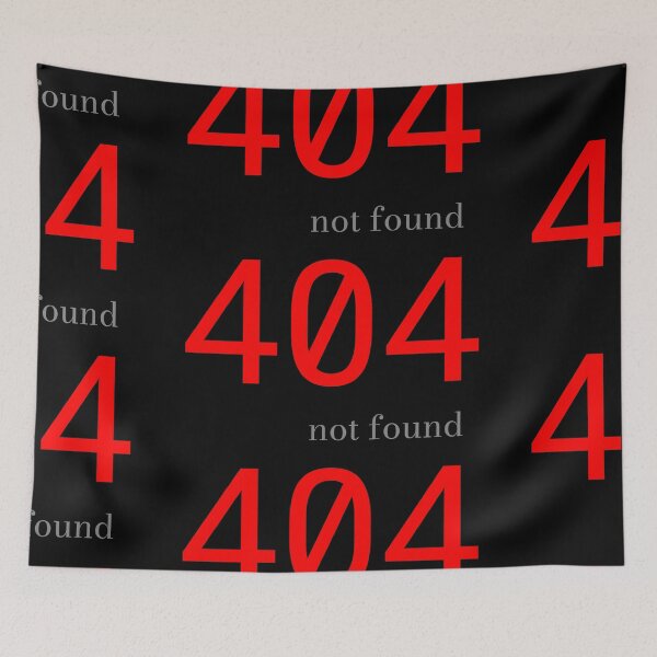 Item preview, 404 not found designed and sold by GalluzziART.