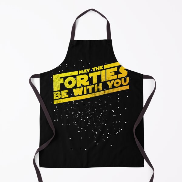 Item preview, May The Forties Be With You Vintage 40Th Birthday Distressed Star Illustration designed and sold by ScottieBode.