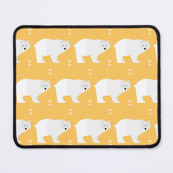 Item preview, Polar bears on yellow designed and sold by reneesillus.