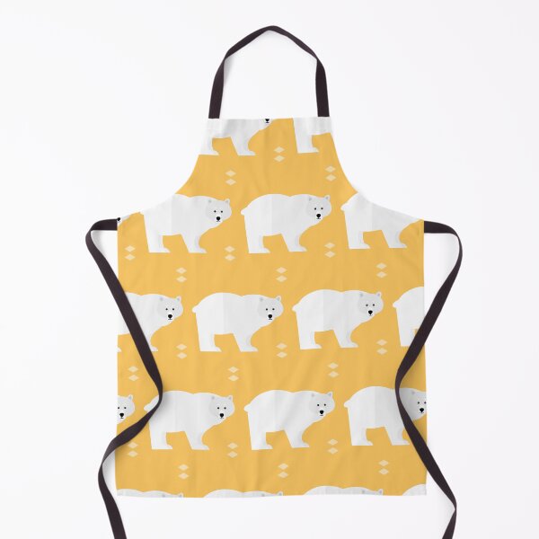 Item preview, Polar bears on yellow designed and sold by reneesillus.