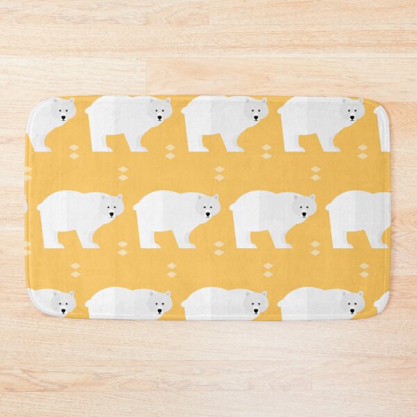 Item preview, Polar bears on yellow designed and sold by reneesillus.