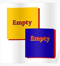 Empty Poster