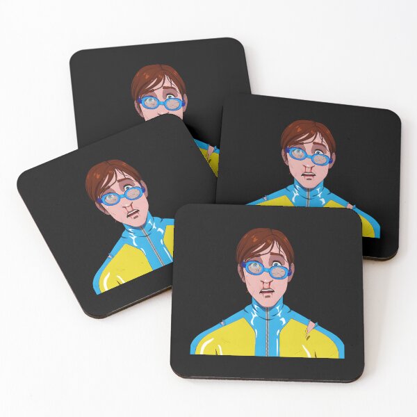 Item preview, Blue Jacket Confident Youth Portrait designed and sold by brucerios.