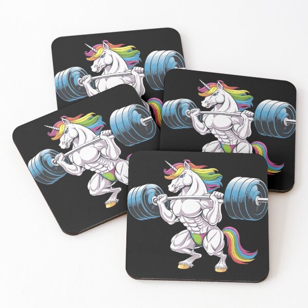Item preview, Unicorn Weightlifting- Rainbow Unicorn Gym Women designed and sold by MyzoToyota.