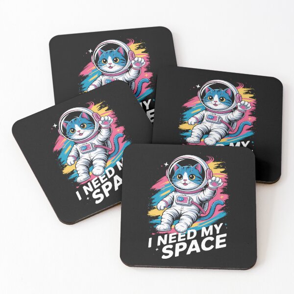Item preview, Funny Astronaut  Cat Cute designed and sold by SyncSusscess.