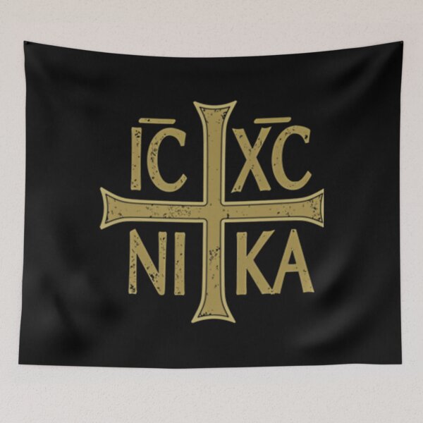 Item preview, Icss Xcss Nikas Cross Orthodoxs Eastern Christianity Christogram Side designed and sold by ScottieBode.