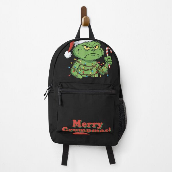 Item preview, Grumpy Green Creature Christmas Tee - Mischievous Holiday Retro Cartoon designed and sold by ZyxDes.