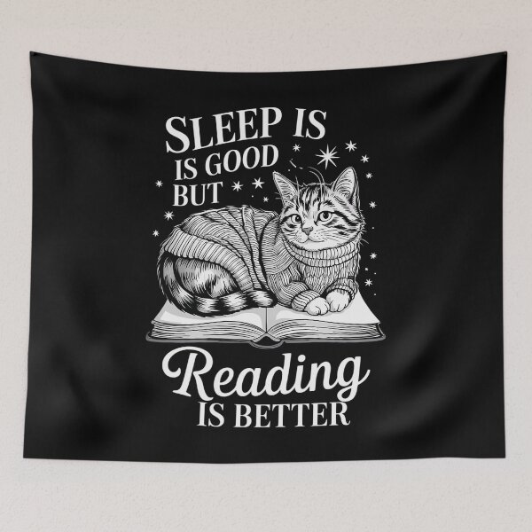 Item preview, Funny Cat Book Lovers designed and sold by SyncSusscess.