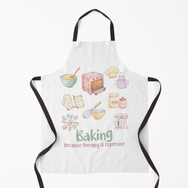 Item preview, Baking is my Therapy designed and sold by AlmostAlwaysAU.