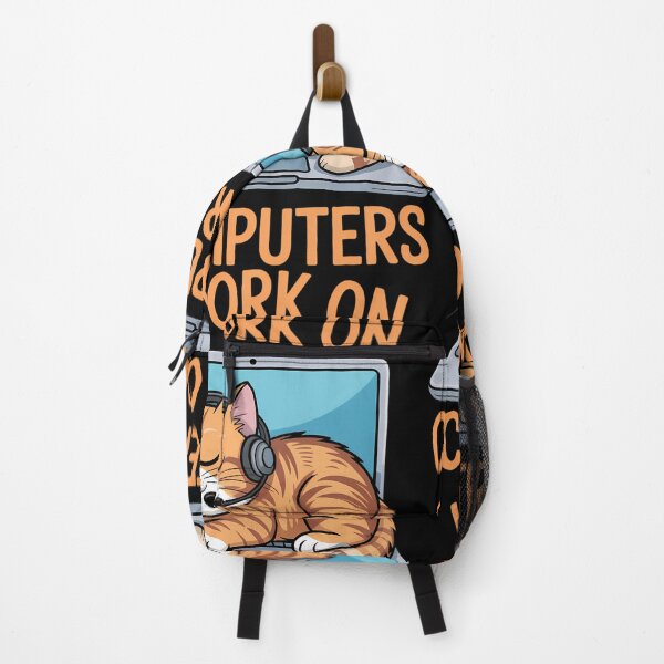 Item preview, Funny Cat Computers Programmer designed and sold by SyncSusscess.