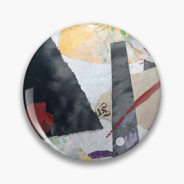 Item preview, Art Print & More: Abstract Collage of Paper Fragments – Poetic Miniature Series – 267 Crocru | Annette Kunow designed and sold by KunowArtShop.
