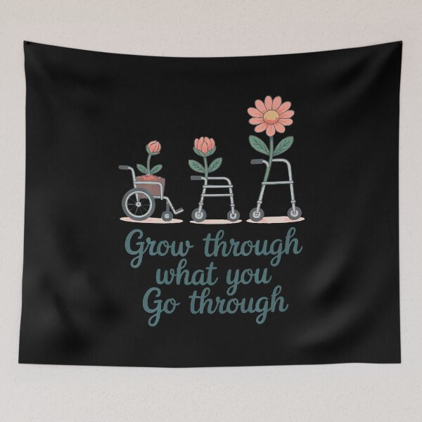 Item preview, Grow Through What You Go Through Improve Mobility Pt Ot designed and sold by JosephineEdith1.