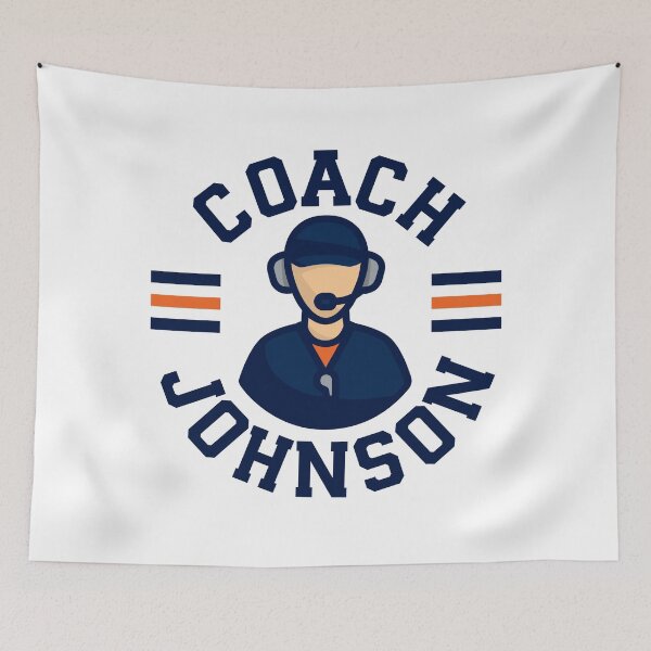 Item preview, Chicago Bears Coach Ben Johnson Full Colour Logo designed and sold by Bear Creative.