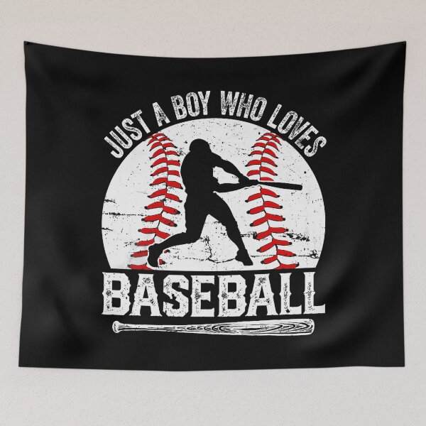 Item preview, Just A Boy Who Loves Baseball designed and sold by CeliaApril.
