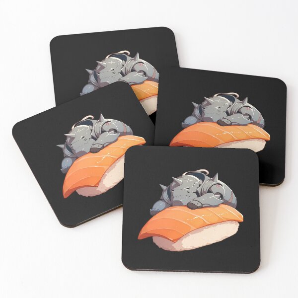 Item preview, Chibi Sushi Nigiri Alphonse Elric Fullmetal Alchemist Kawaii designed and sold by CarlosBender.