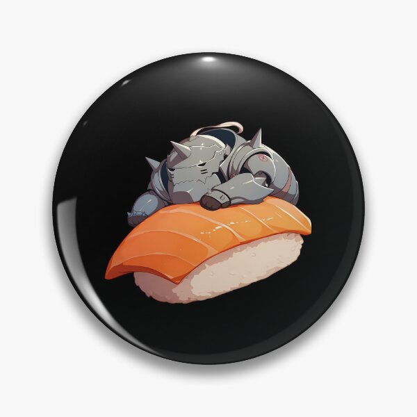 Item preview, Chibi Sushi Nigiri Alphonse Elric Fullmetal Alchemist Kawaii designed and sold by CarlosBender.
