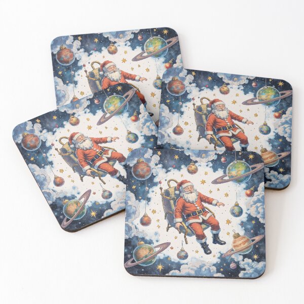 Item preview, Cosmic Santa Mood designed and sold by Neural-canvas.