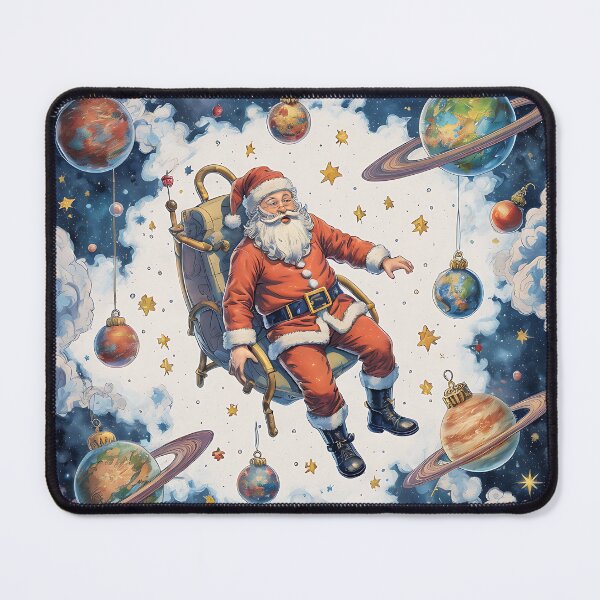 Item preview, Cosmic Santa Mood designed and sold by Neural-canvas.