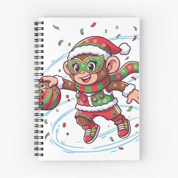 Item preview, Christmas Dribbling Female Monkey Mascot designed and sold by MoBoCH.