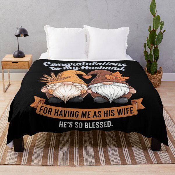 Item preview, Congratulations to My Husband for Having Me As His Wife designed and sold by Formatage.