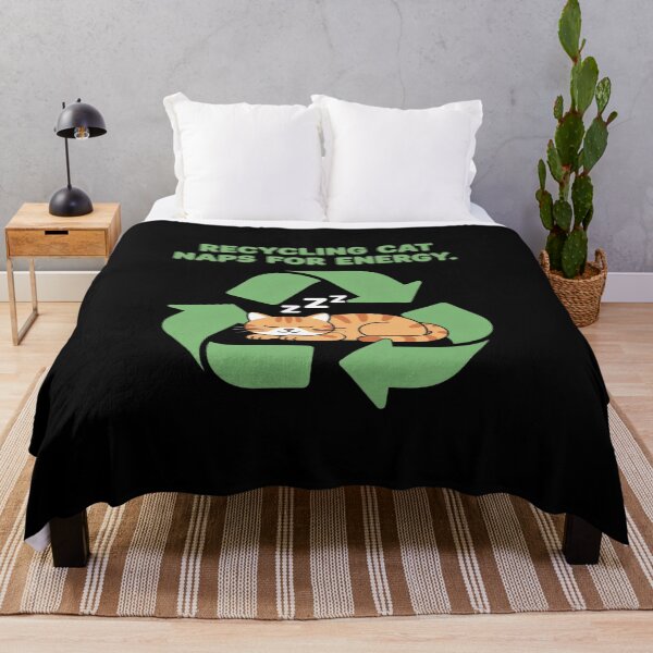 Item preview, Recycling Cat Naps for Energy Cat designed and sold by SnackPAC.