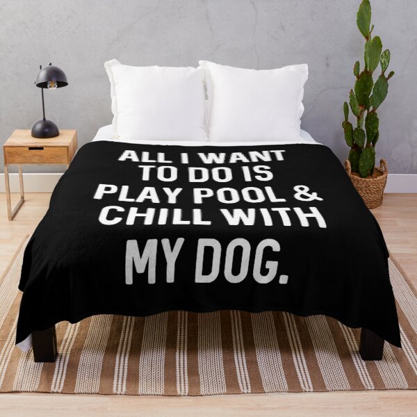Item preview, Pool Player Gifts Men Women Chill With Dog Billiards designed and sold by CaraRuth.