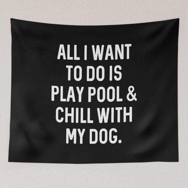 Item preview, Pool Player Gifts Men Women Chill With Dog Billiards designed and sold by CaraRuth.