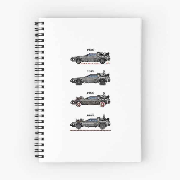 Aperçu de l'œuvre DeLorean Retour vers le passé Futur créée et vendue par OliverKramer12.