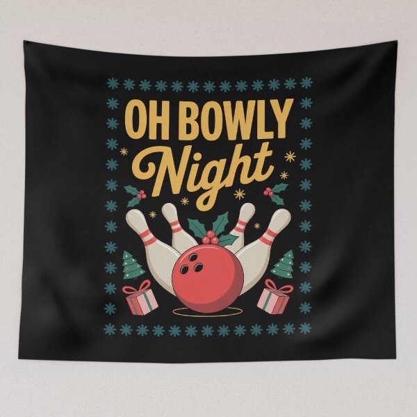 Item preview, Bowling Christmas Xmas designed and sold by ScottieBode.
