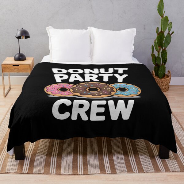 Item preview, Donut Party Crew Cool Doughnut For Kids Men Women designed and sold by PowAcademy.