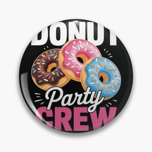Item preview,  Donut Party Crew Family Girl Birthday Dad Mom Squad  designed and sold by KonstanKoraner.