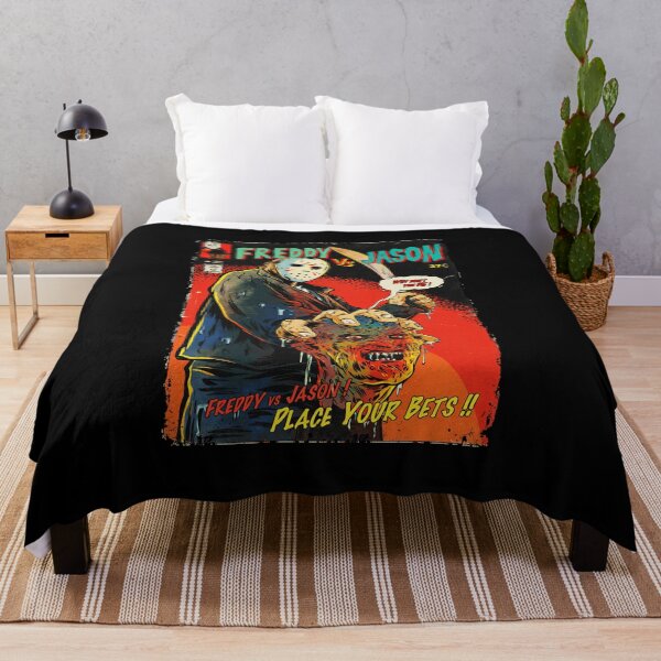 Item preview, Aesthetic Freddy Krueger Vs Jason Voorhees Horror Movie  designed and sold by Minecrafttt34.