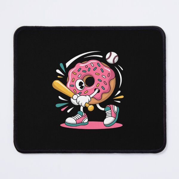 Item preview,  Donut Playing Baseball Food Champ Sports Donut  designed and sold by PowAcademy.