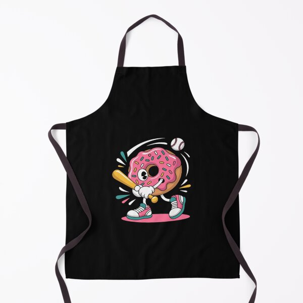 Item preview, Donut Playing Baseball Food Champ Sports Donut designed and sold by PowAcademy.