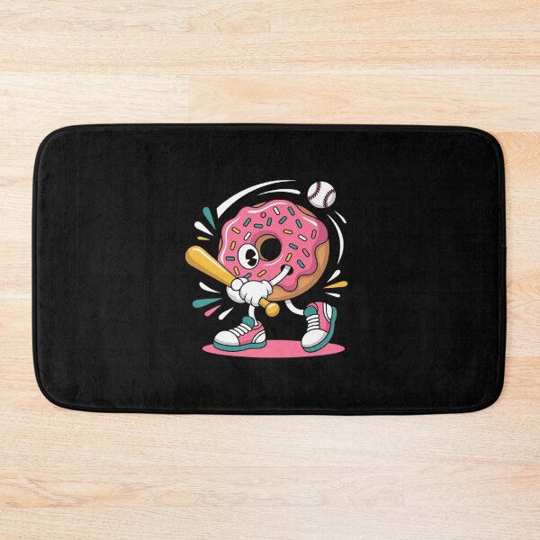 Item preview,  Donut Playing Baseball Food Champ Sports Donut  designed and sold by PowAcademy.