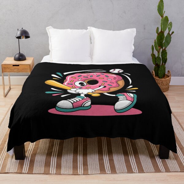 Item preview,  Donut Playing Baseball Food Champ Sports Donut  designed and sold by PowAcademy.