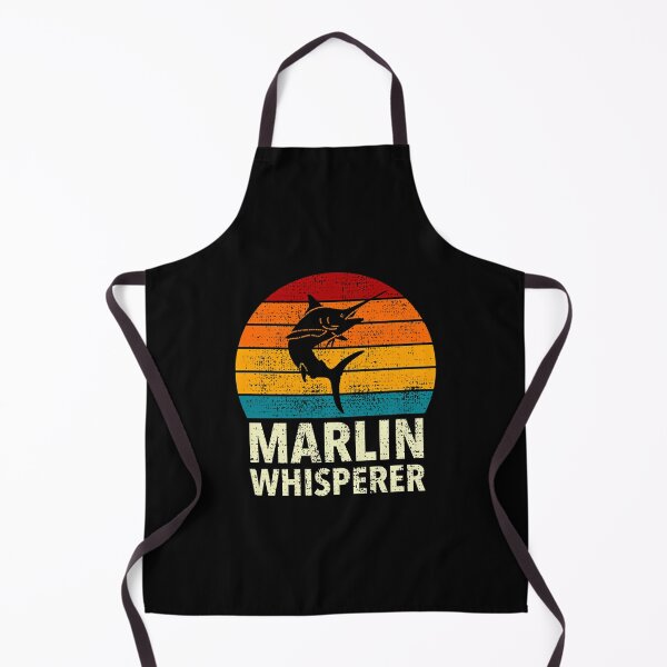 Item preview, Blue Swordfish Marlin Whisperer Sport Sea Fishing Retro designed and sold by LauraLydiaa.