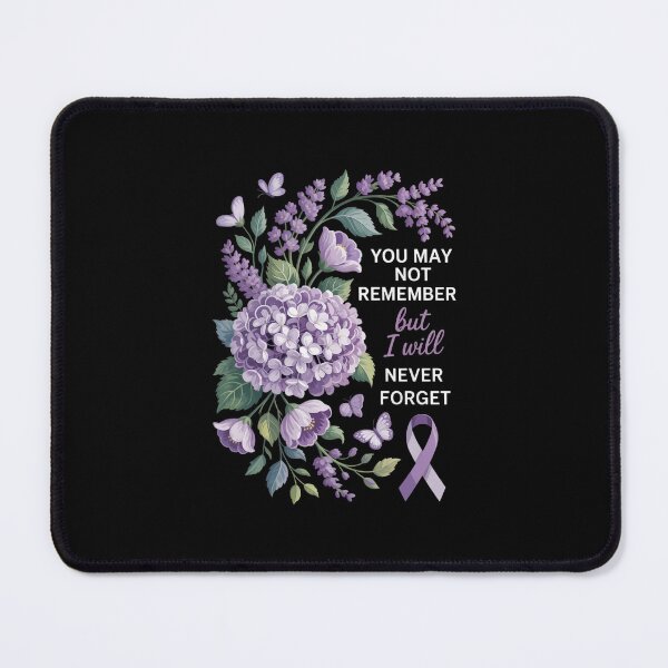 Item preview, You May Not Remember But I Will Never Forget Alzheimer designed and sold by Formatage.
