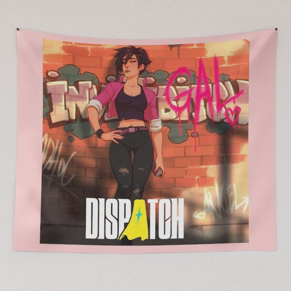 Item preview, Dispatch Game Invisigal designed and sold by oldpussboss.