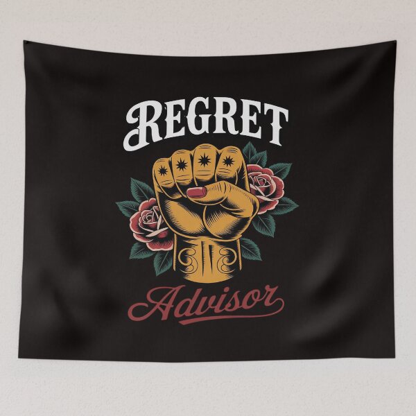 Item preview, Regret Advisor Tattoo Artist designed and sold by LittleDame.