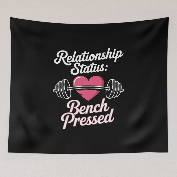 Item preview, Relationship Status Bench Pressed Gym designed and sold by LittleDame.