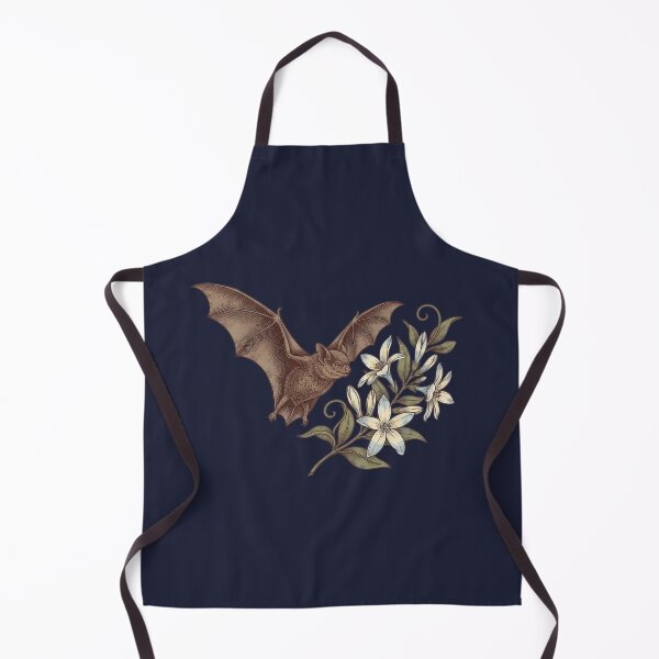 Item preview, Vintage Little Brown Bat Night Blossoms designed and sold by BirdsnStuff.