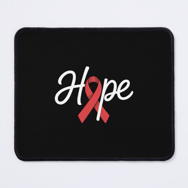 Item preview, World Aids Day Red Ribbon Hope World Aids Tag designed and sold by Formatage.