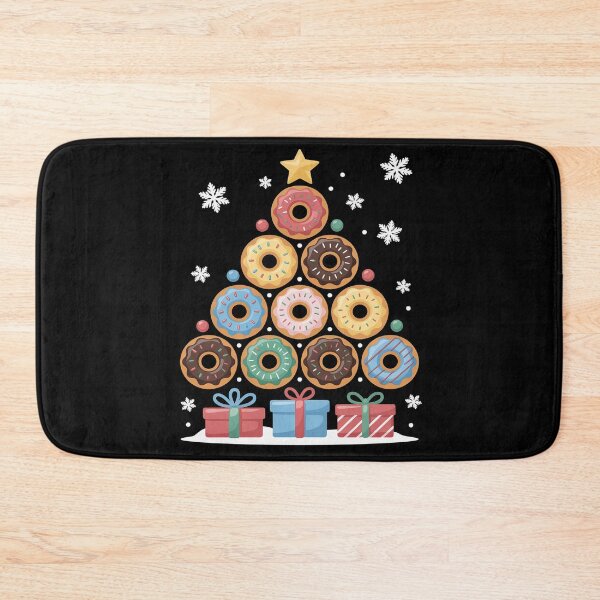 Aperçu de l'œuvre Donuts, guirlandes lumineuses pour sapin de Noël, pyjamas de Noël pour garçons, enfants et filles créée et vendue par KonstanKoraner.
