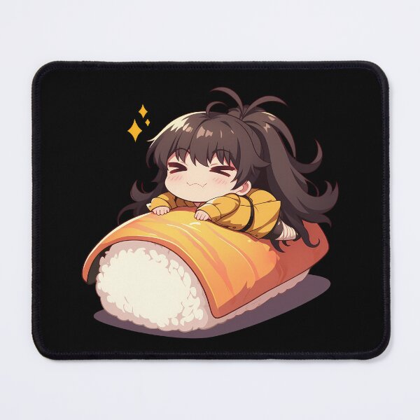 Item preview, Anime Chibi Sushi Maki Karen Araragi Bakemonogatari Kawaii designed and sold by CarlosBender.