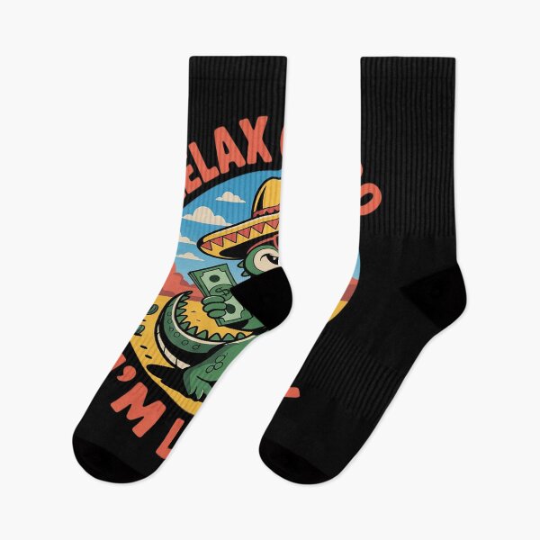 Item preview, Relax Gringo I'm Legal Mexican Lizard Funny Mexican Party designed and sold by LittleDame.